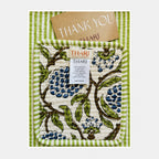 Thari Quilted Cotton Tote Bag - Morning Dew Garden Print Versatile Carry-All