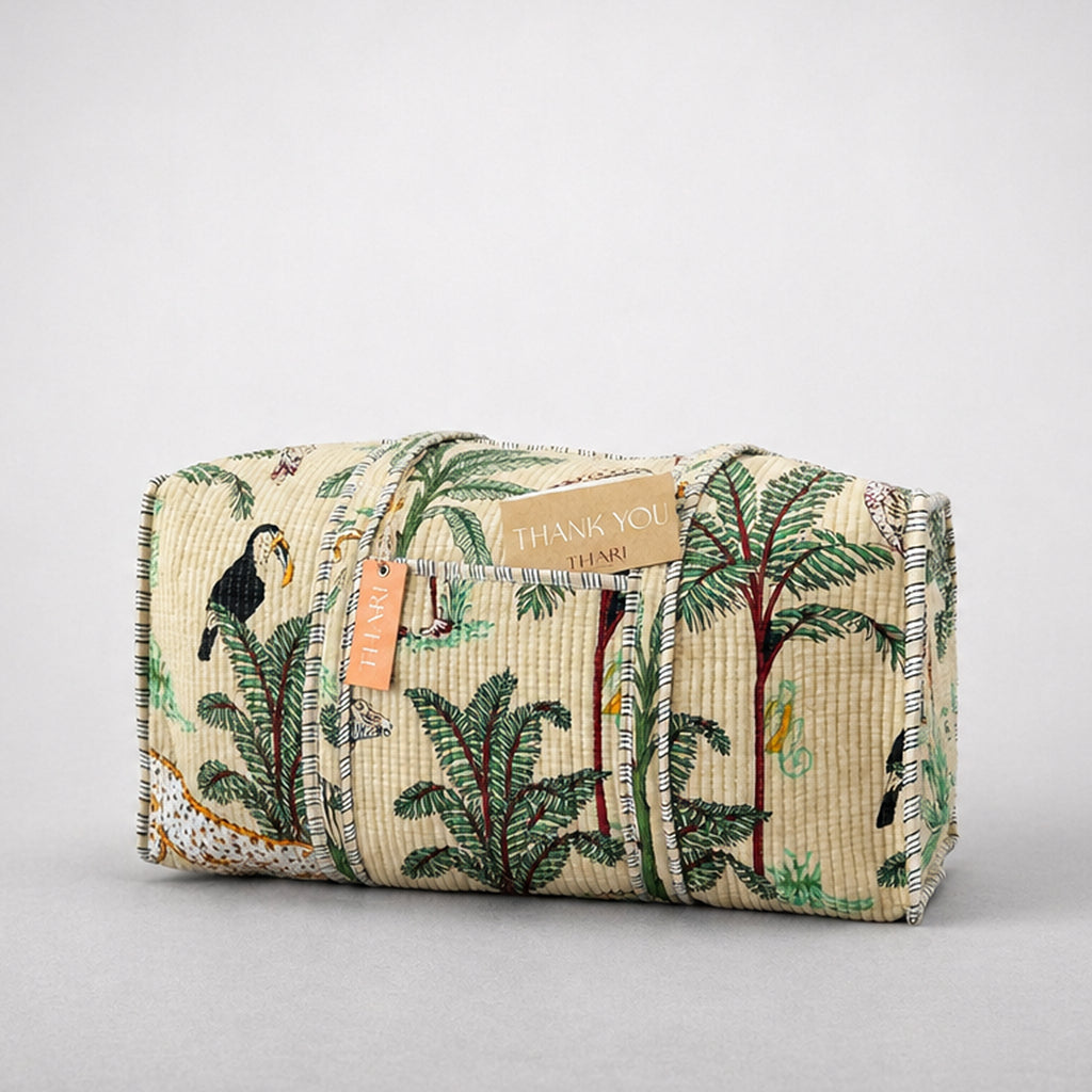 Jungle Safari Print Overnight Bag