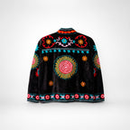 The Thari Hand-Embroidered Velvet Suzani Blazer