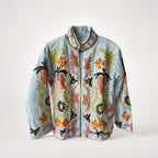 The Thari Hand-Embroidered Velvet Suzani Blazer