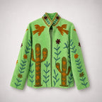 The Thari Hand-Embroidered Velvet Suzani Blazer