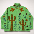 The Thari Hand-Embroidered Velvet Suzani Blazer