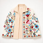 The Thari Hand-Embroidered Velvet Suzani Blazer