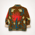 The Thari Hand-Embroidered Velvet Suzani Blazer
