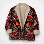 The Thari Hand-Embroidered Velvet Suzani Blazer