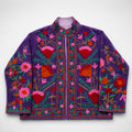 The Thari Hand-Embroidered Velvet Suzani Blazer
