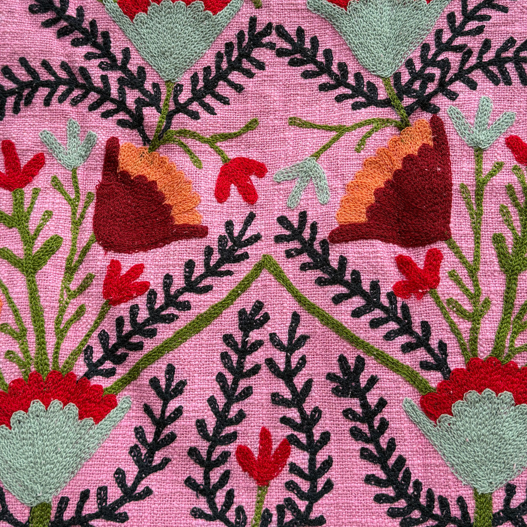 The Thari Hand-Embroidered Cotton Suzani Jacket