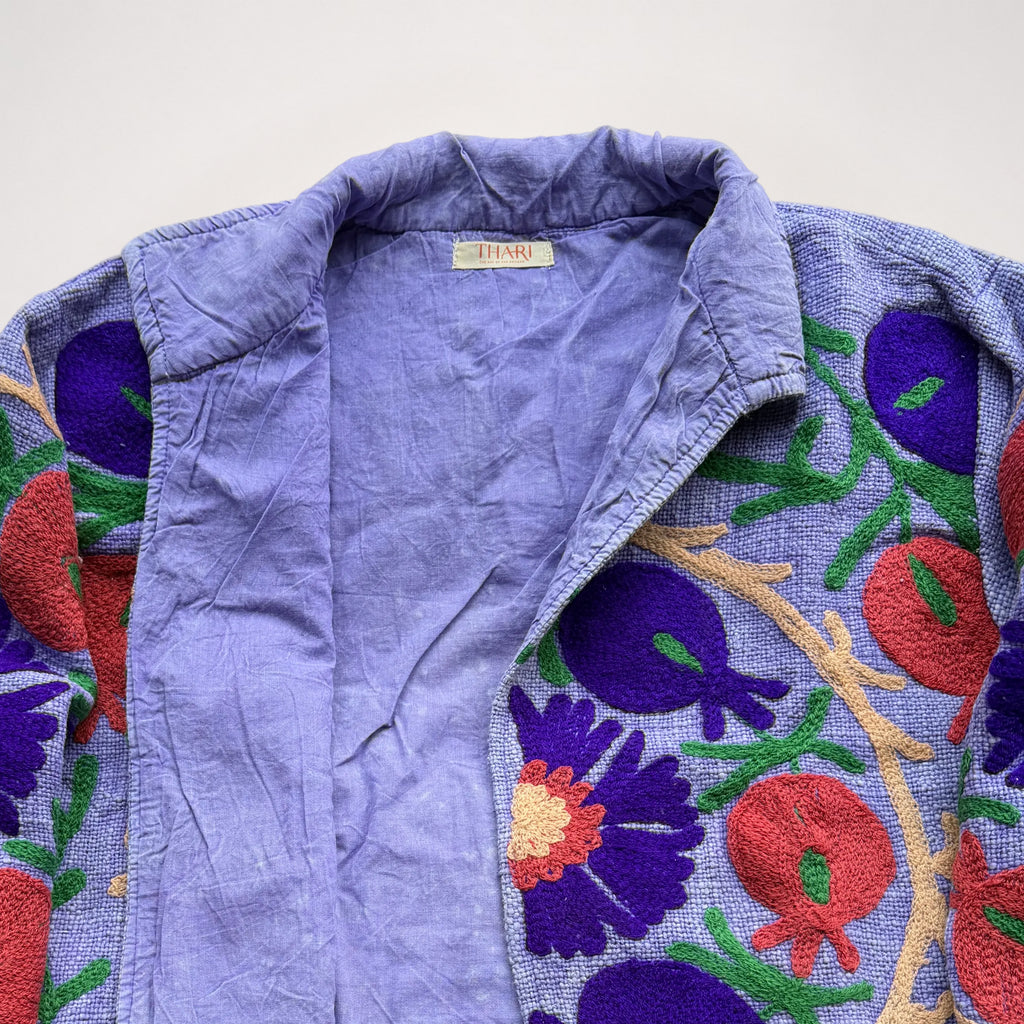 The Thari Hand-Embroidered Cotton Suzani Jacket