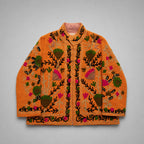The Thari Hand-Embroidered Cotton Suzani Jacket