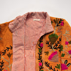 The Thari Hand-Embroidered Cotton Suzani Jacket