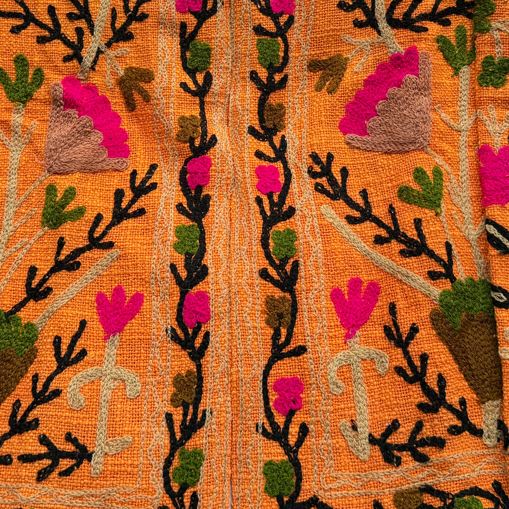 The Thari Hand-Embroidered Cotton Suzani Jacket