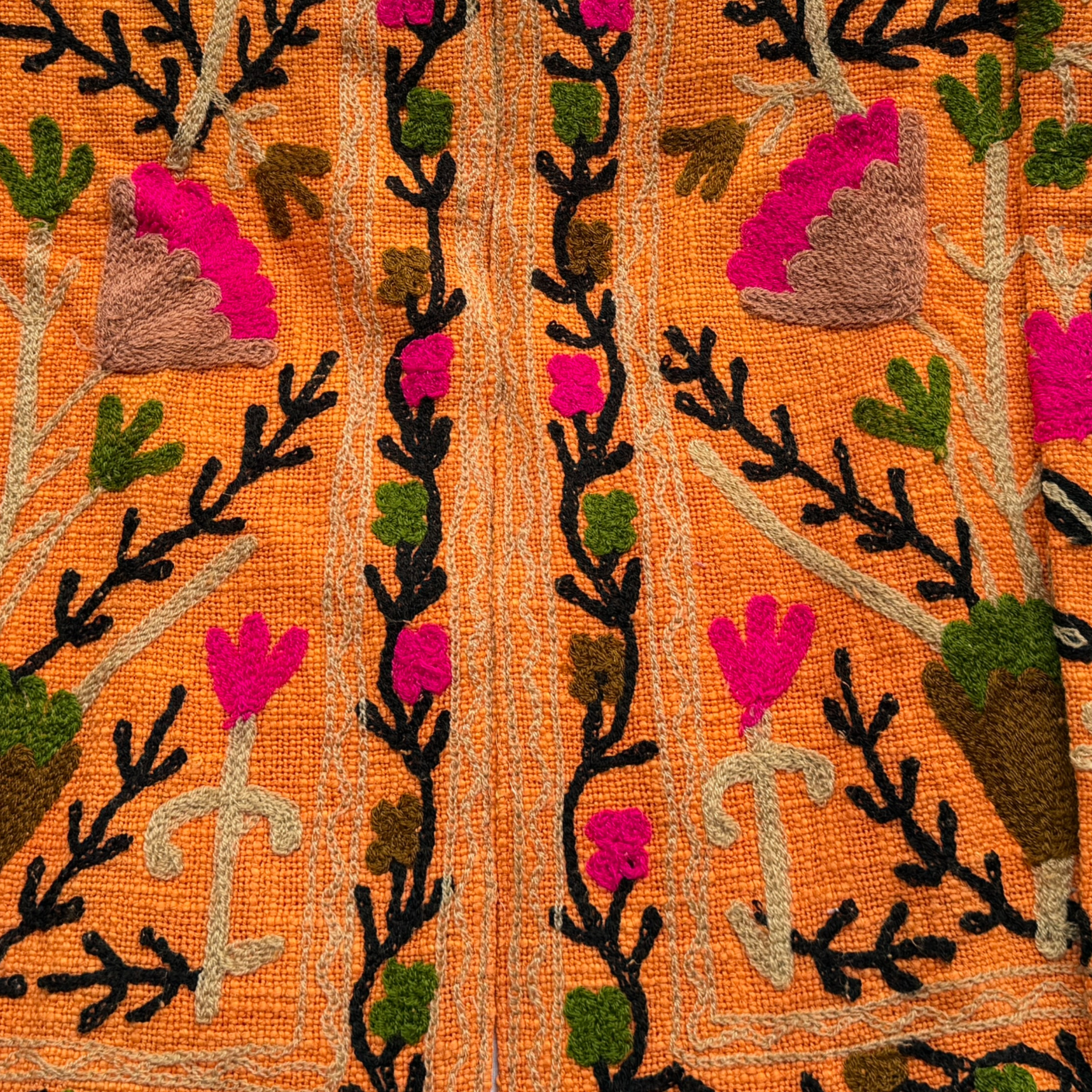The Thari Hand-Embroidered Cotton Suzani Jacket