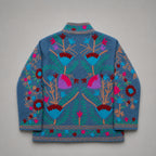 The Thari Hand-Embroidered Cotton Suzani Jacket