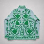 The Thari Hand-Embroidered Cotton Suzani Jacket combo