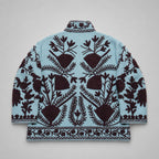 The Thari Hand-Embroidered Cotton Suzani Jacket combo