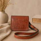 Thari Leather Crossbody Bag