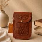 The Thari Artisanal Leather Essential Crossbody